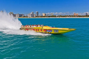 Miami Boat Tour with Exciting Speedboat Ride and Landmarks