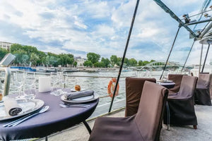 Paris Dinner 3 oder 4 Gänge Kreuzfahrt mit Live-Musik (Bateaux Parisiens)