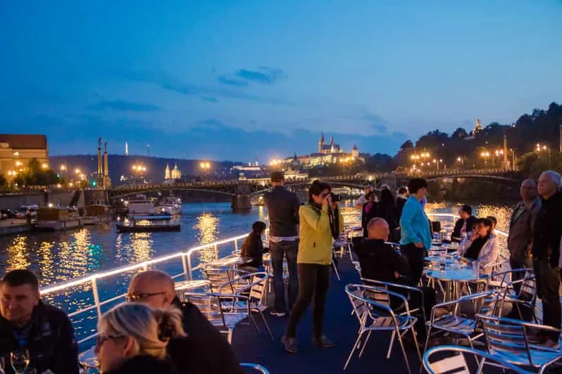 Prague River Cruise with Buffet Dinner and Audio Guide