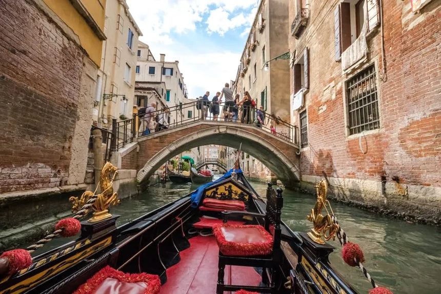 Private Venice Gondola Ride Away from Crowds and Main Waterways