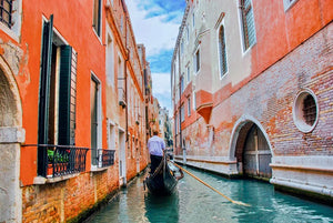 Private Venice Gondola Ride Away from Crowds and Main Waterways