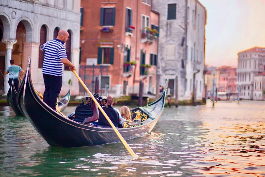 Private Venice Gondola Ride Away from Crowds and Main Waterways