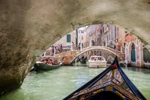 Shared Venice Gondola Ride Along the Grand Canal