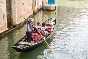 Shared Venice Gondola Ride Along the Grand Canal