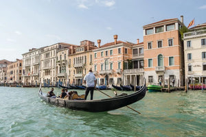 Shared Venice Gondola Ride Along the Grand Canal