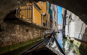 Shared Venice Gondola Ride Along the Grand Canal