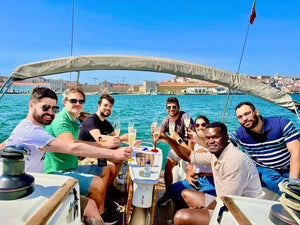 Shared or Private Lisbon Boat Tour with Sunset Over the Atlantic and Music