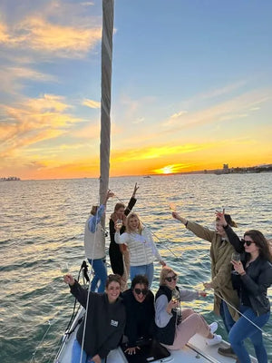 Shared or Private Lisbon Boat Tour with Sunset Over the Atlantic and Music