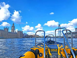 Croisière en bateau à grande vitesse sur la Tamise à Londres avec commentaires en direct (Thames Ribs)