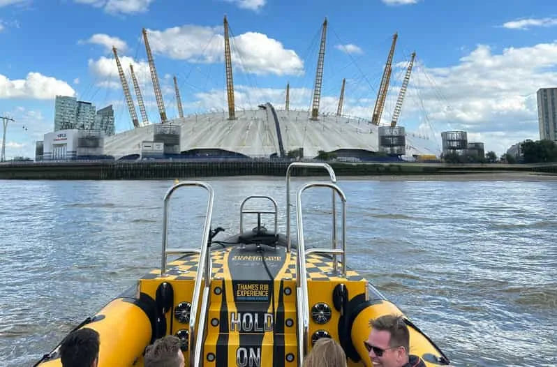 Croisière en bateau à grande vitesse sur la Tamise à Londres avec commentaires en direct (Thames Ribs)