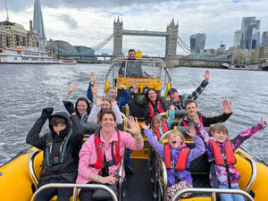 Croisière en bateau à grande vitesse sur la Tamise à Londres avec commentaires en direct (Thames Ribs)