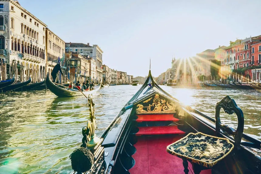 Venice Gondola Ride with Morning Afternoon or Sunset Options