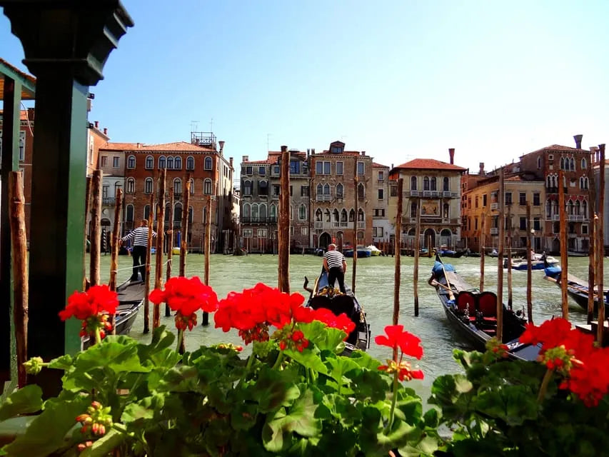 Venice Gondola Ride with Morning Afternoon or Sunset Options